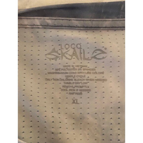 Loco Skaliz Performance Fishing Longsleeve Shirt Savage Mesh Upf 50 quick Dry XL - Picture 6 of 6